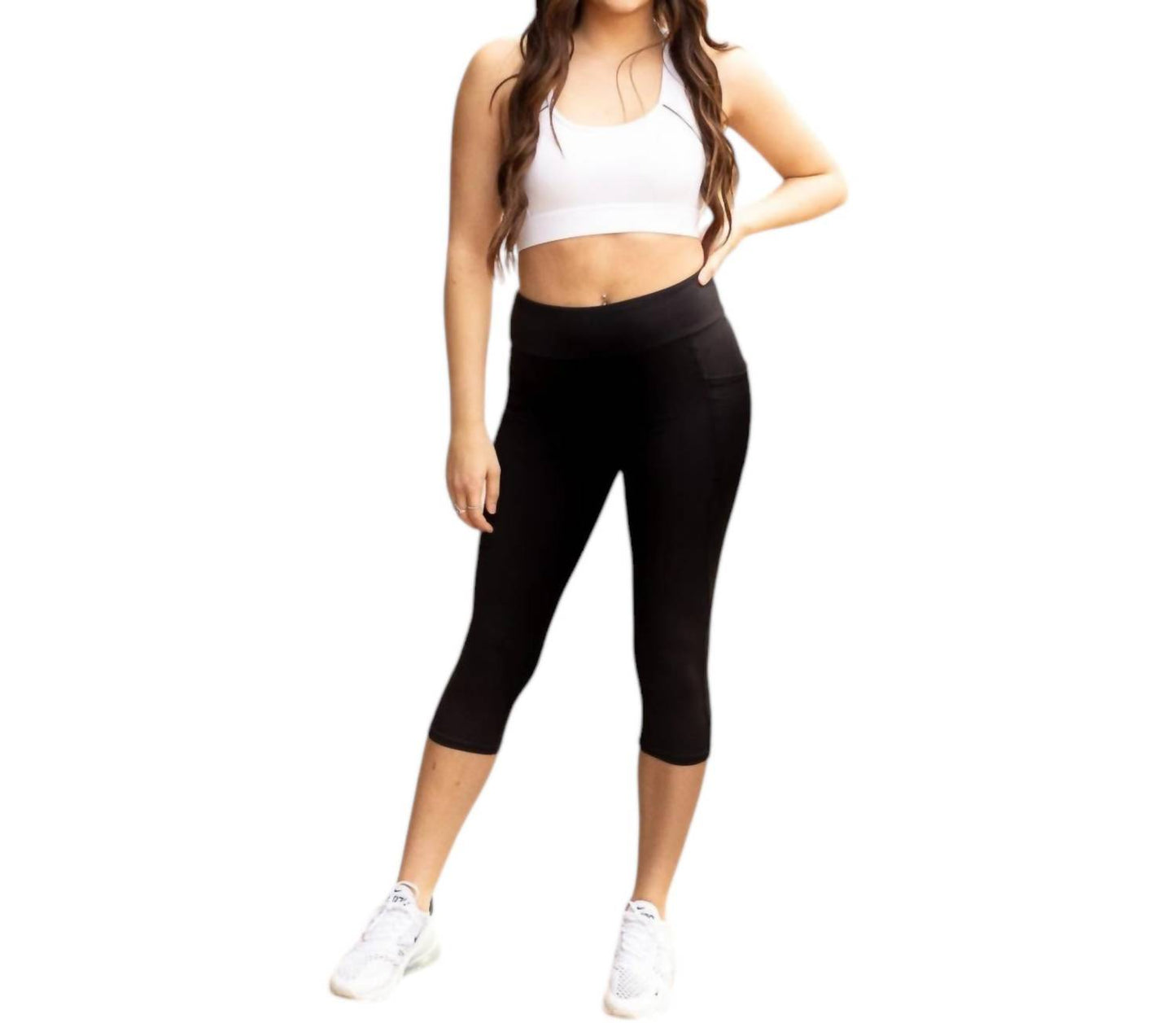 Julia Rose - Capri Leggings with Pocket