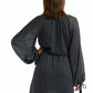 Allison New York - Velvet Draped Dress