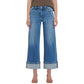 Flying Monkey - High Rise Cuffed Wide Jean