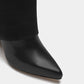 Dante Shoes - Women's Leather Tall Overlay Boots