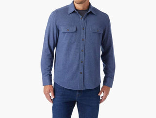 Fair Harbor - Camisa de flanela ultra elástica Dunewood
