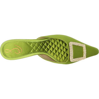 Sam Edelman - Sapatos Femininos Brit Kitten Heel Slip On Bico Fino Fashion