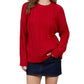 Blu Pepper - Crewneck Cable Knit Sweater