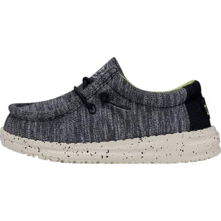Hey Dude - Youth Wally Stretch Naval Shoes