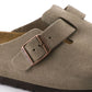 Birkenstock - Women's Boston Suede Soft Footbed Clog