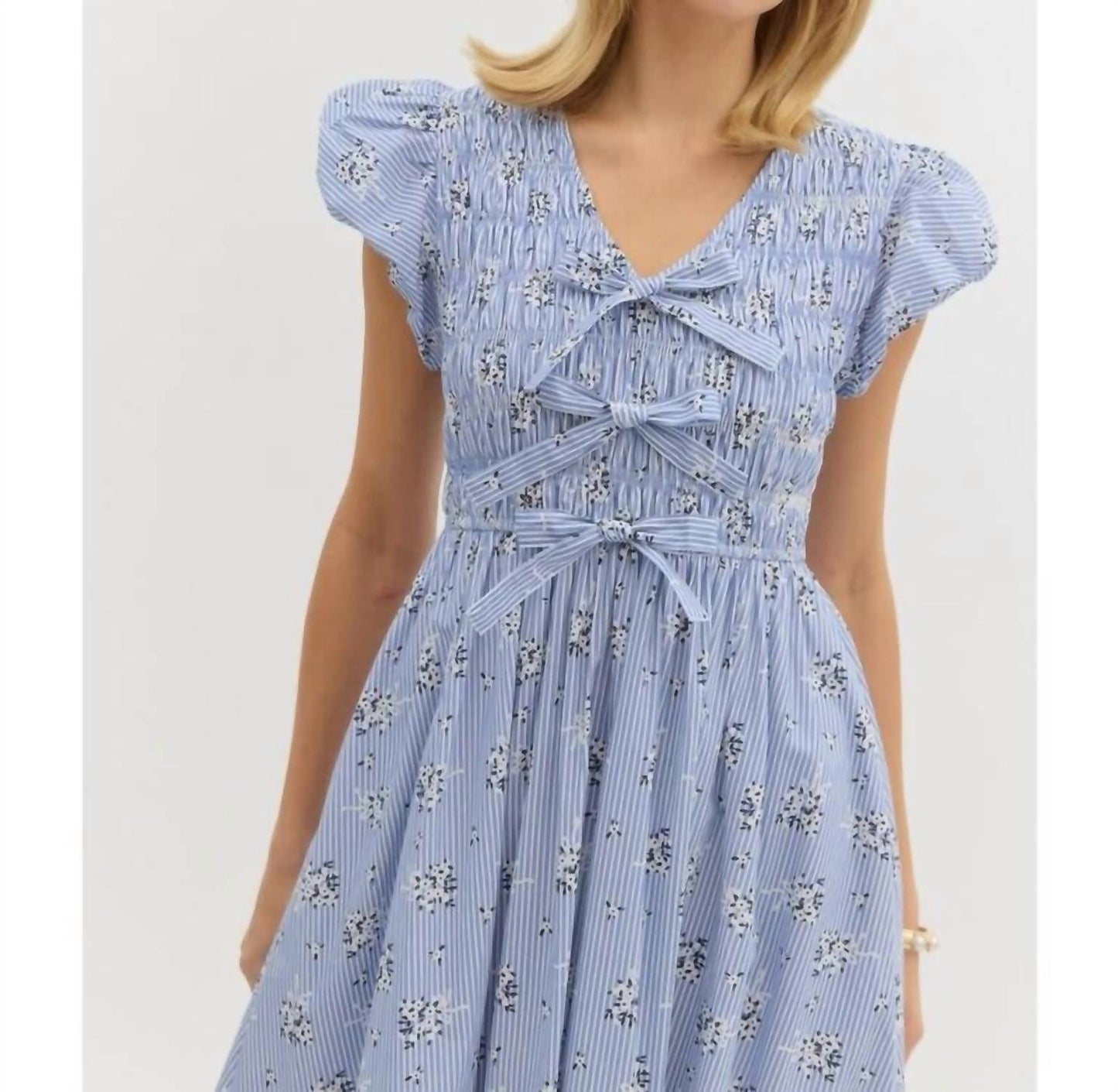 Entro - Betsy Floral Midi Dress