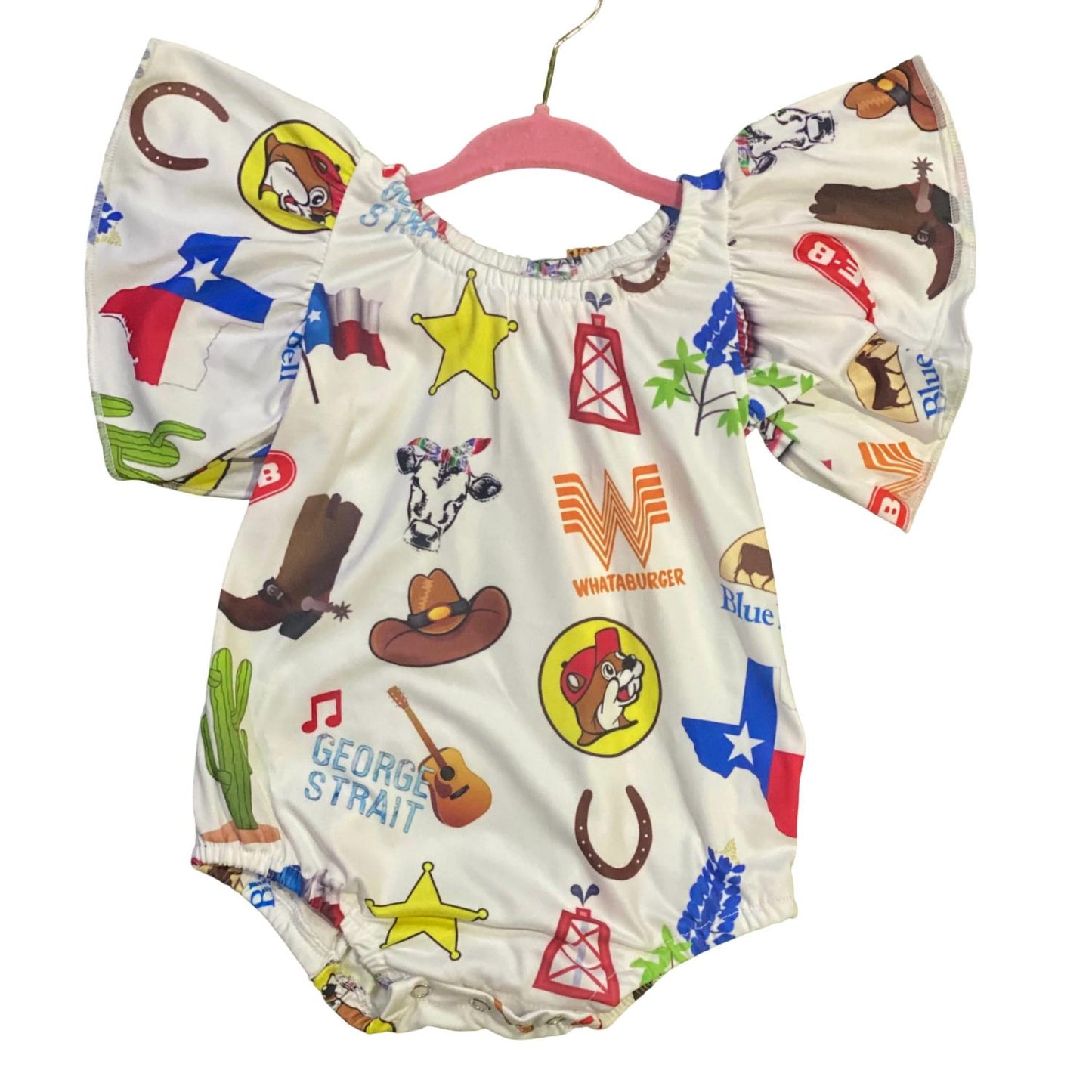 Sassy Kids Palace - Baby Tiny Texas Cutie Romper
