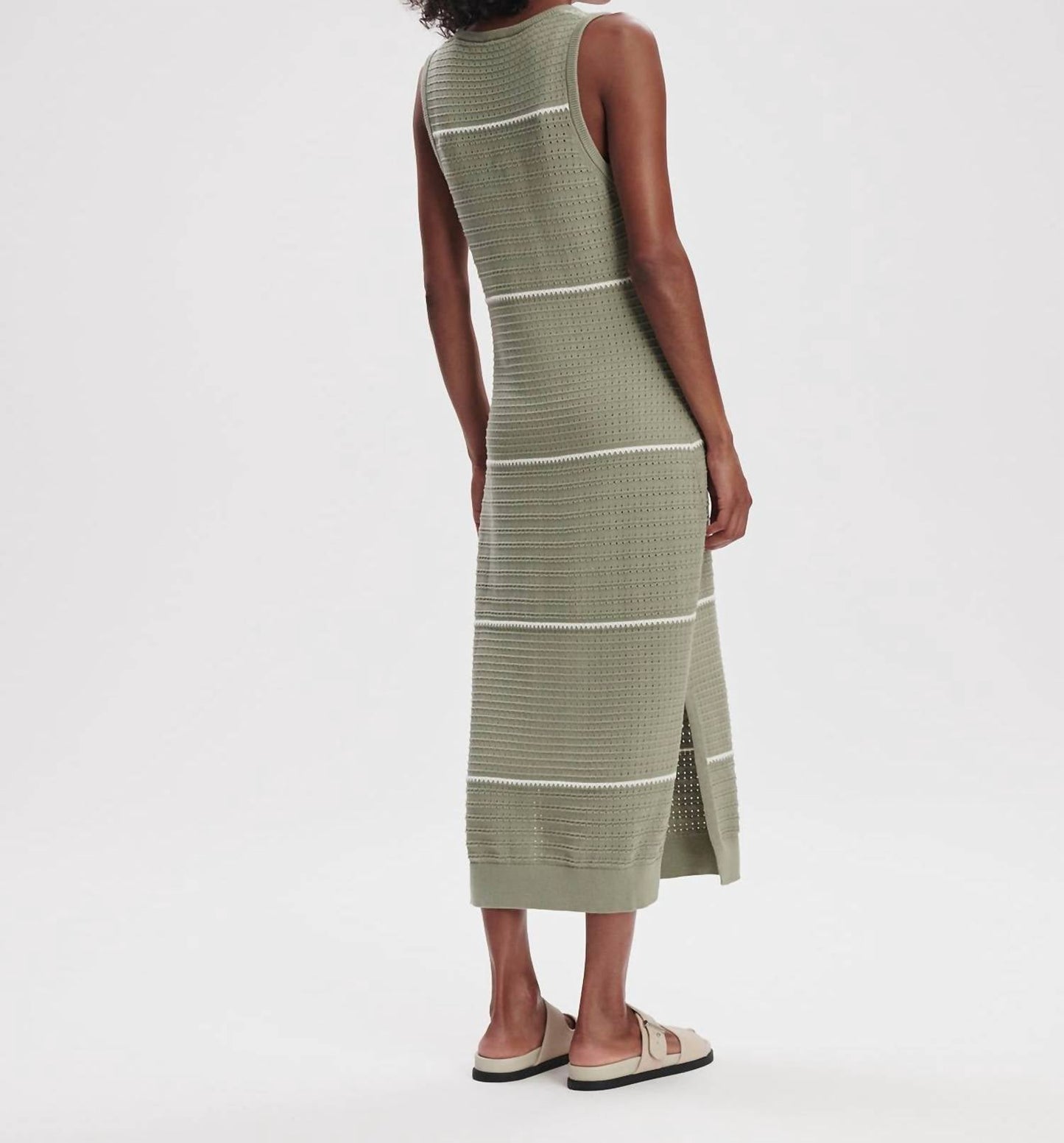 Varley - Scott Scoop Neck Midi Dress