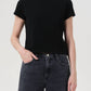 Agolde - Shrunken Tee Top