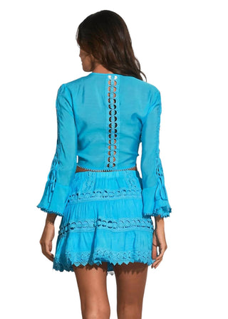 Elan - KIMONO CURTO COM AMARRAÇÃO NA FRENTE