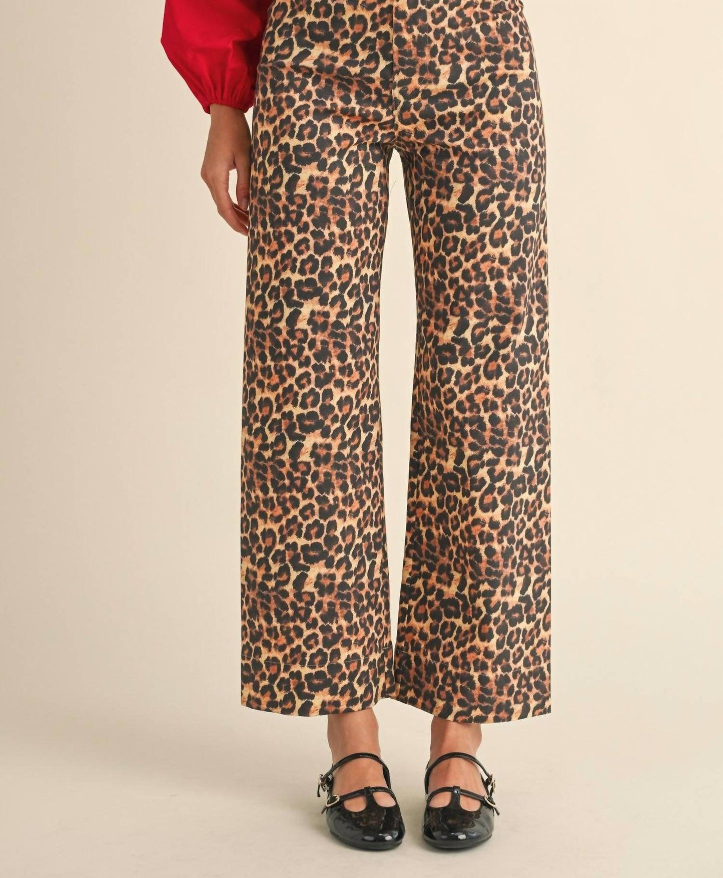 &Merci - Women's Cropped Wide Leg Pants