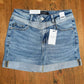 Judy Blue - 2-Tone Yoke High Rise Short