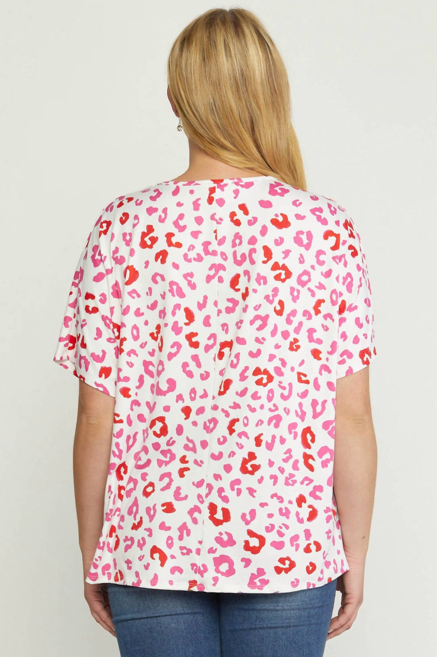 Entro - Leopard Print Plus Top