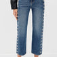 Veronica Beard - Dylan Ankle High Rise Straight Leg Jeans