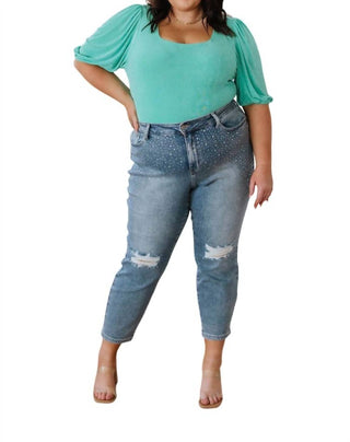 White Birch - Body com decote quadrado Total Vision