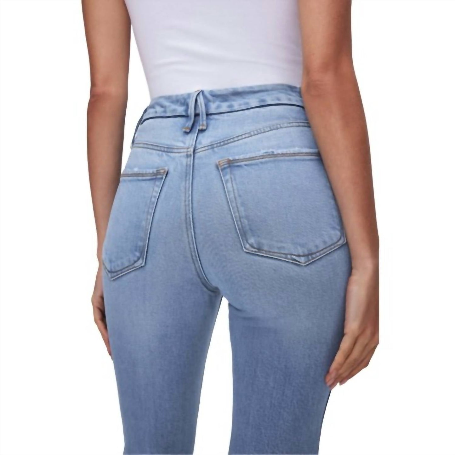 Good American - Good Legs Crop Flare Jeans