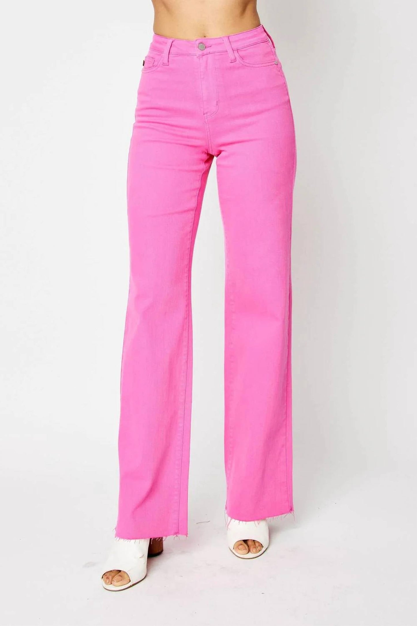 Judy Blue - High Waist Garment Dyed 90's Straight Jeans