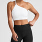 Beyond Yoga - Spacedye One Shoulder Long Line Bra