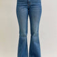Judy Blue - High Waist Flare Tummy Control Double Button Jeans