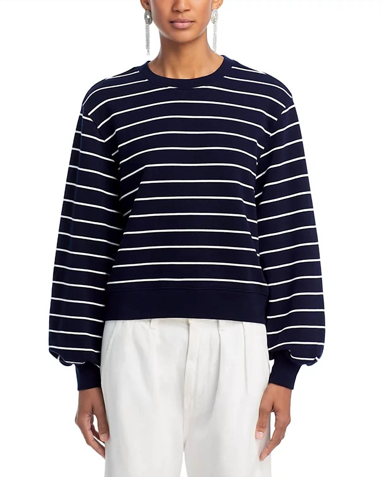 Frame - Blouson Sleeve Sweatshirt