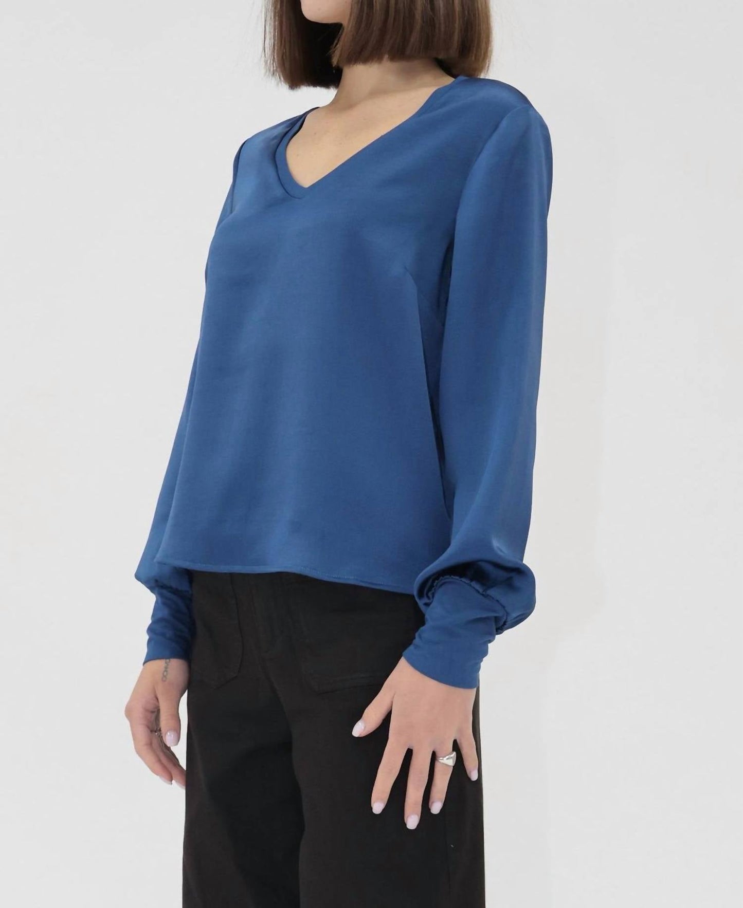 Another Love - Aya Satin Top