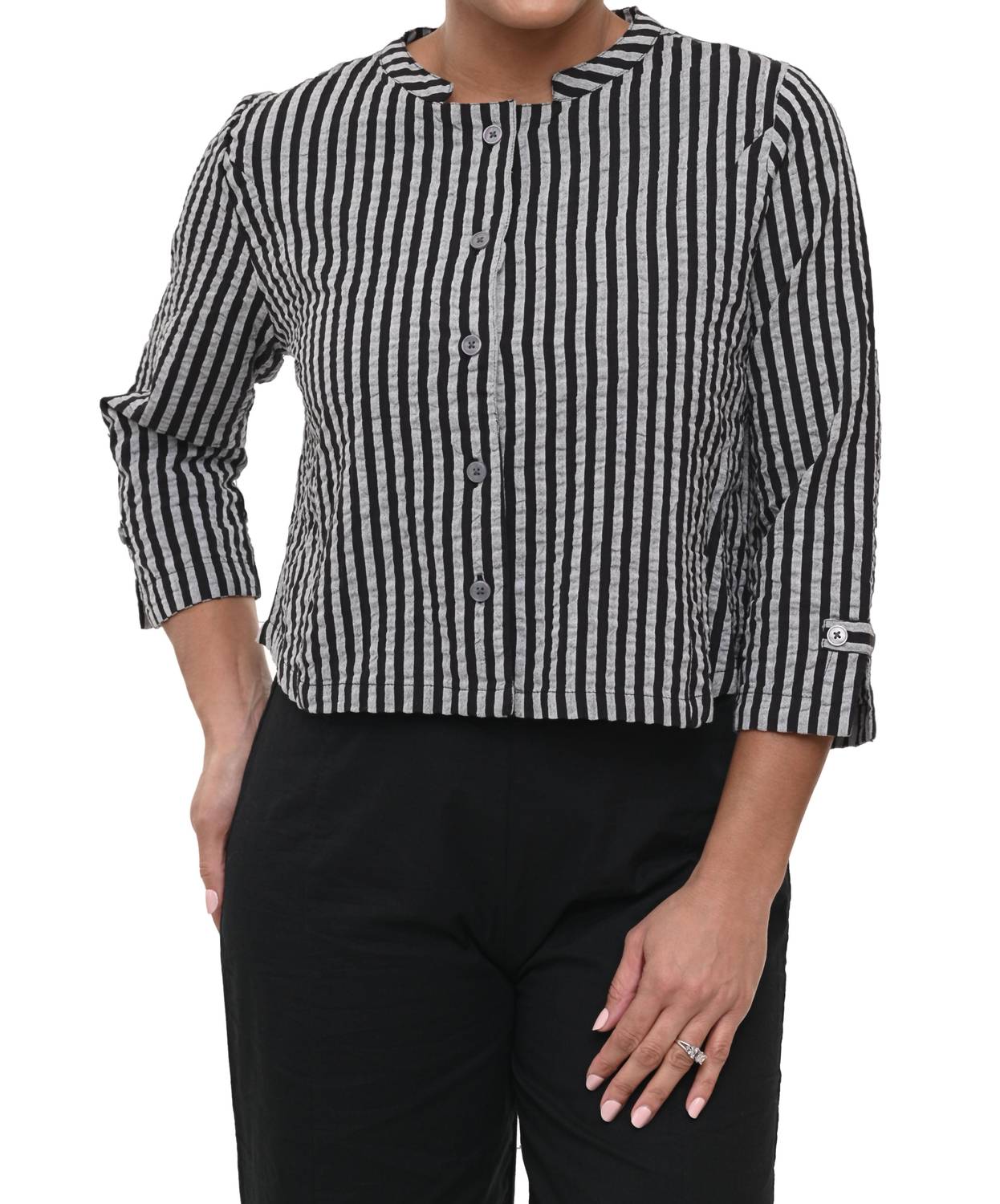 Tulip Clothing - Dakota Jacket Top -plus