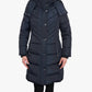 London Fog - Plus Size Zip-front Hooded Heavy Weight Puffer Jacket