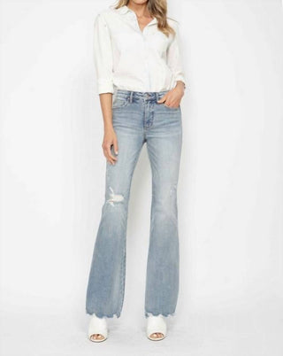 Judy Blue - Mid Rise Tummy Control Flare Jeans