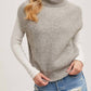 Bluivy - Cassie Turtleneck Sweater Knit Vest