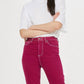 Topshop - Jamie Straight Leg Moto Ankle Jeans