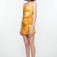 Acne Studios - Dua Tromp L'oeil Print Linen Minidress