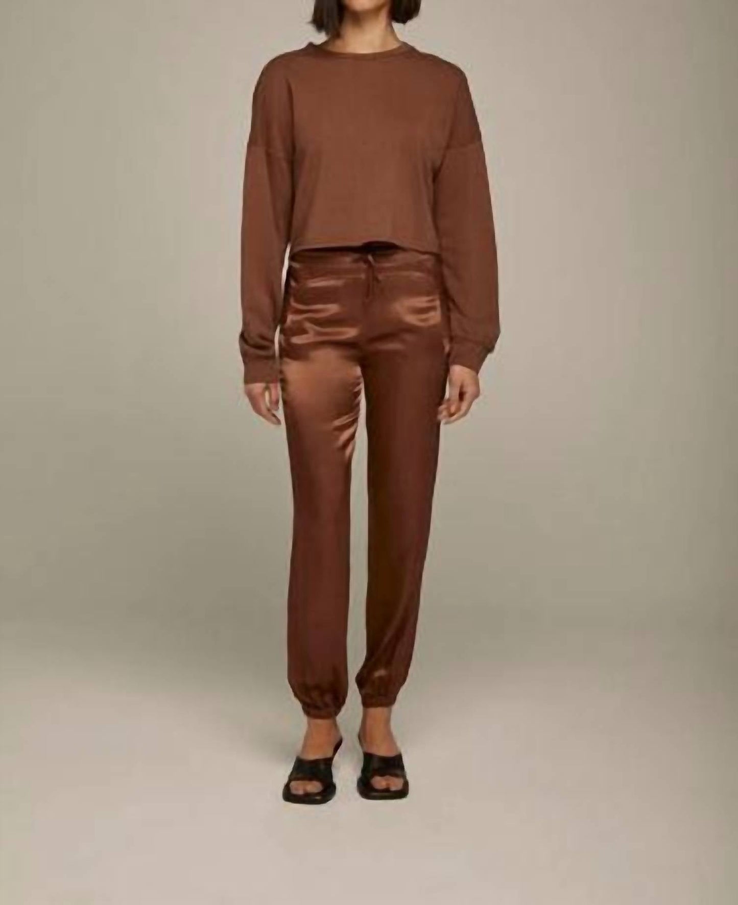 Lanston - Satin Jogger Pants