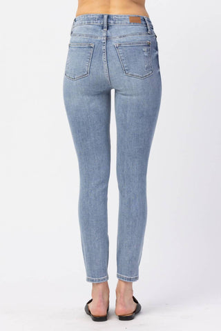 Judy Blue - Calça Jeans Skinny Desgastada