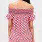 Frankies Bikinis - Ruby Poplin Mini Dress