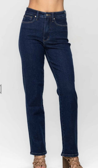 Judy Blue - Calça Jeans Clássica com Controle de Barriga