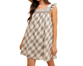 Hem & Thread - Check Me Out Dress