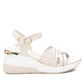 Xti - Women's Wedge Cross Strap Sandals