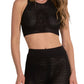 Elan - Halter Crop Top
