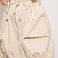 And The Why - Short Sleeve Drawstring Hooded Mini Dress