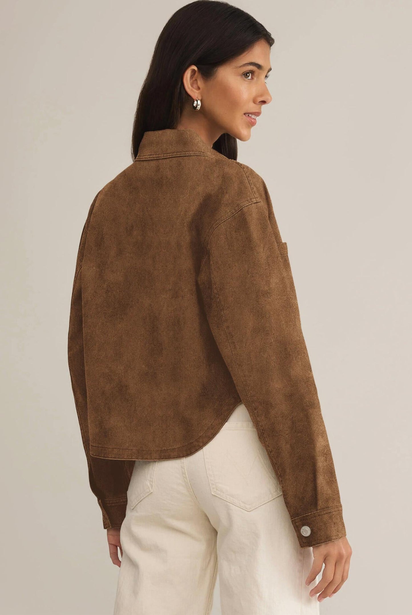 Z Supply - All Day Cropped Suede Jacket