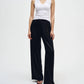 Enza Costa - Women's Satin Wide Leg Pants