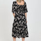 Angie - Maya Floral Smocked Dress