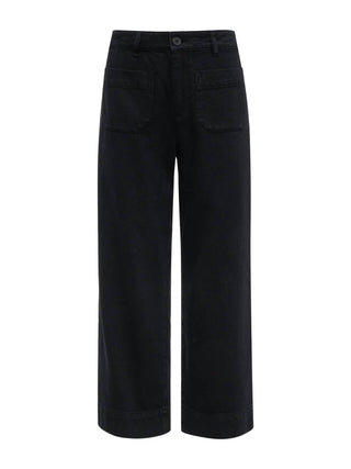 Sanctuary - Soft Marine Wide Leg Crop Pant