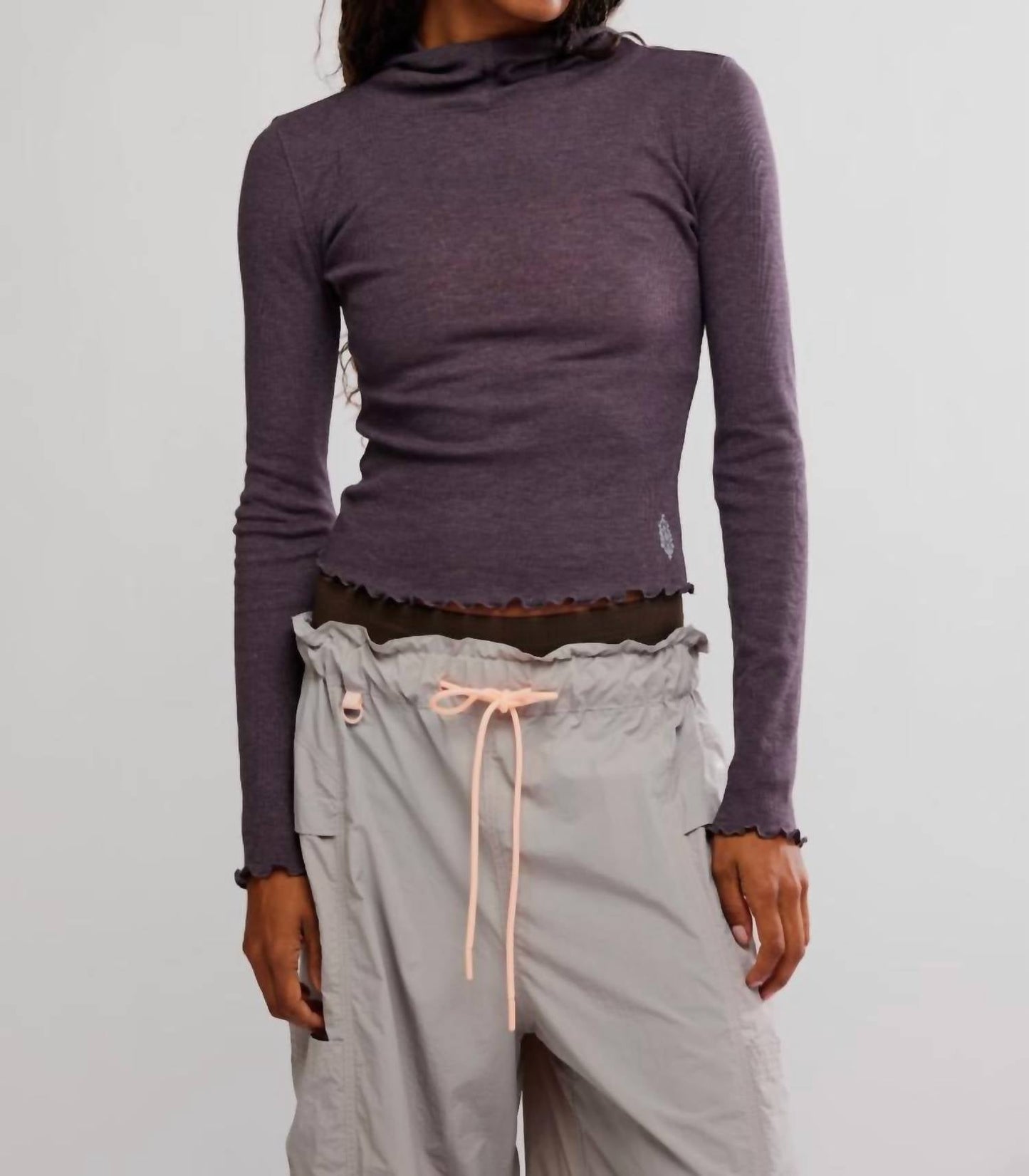 Free People - Matilda Ribbed Hooded Top