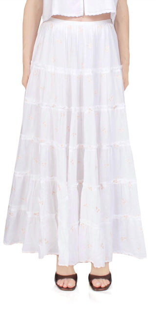 Ciao Lucia - Saia Bordada Coralie