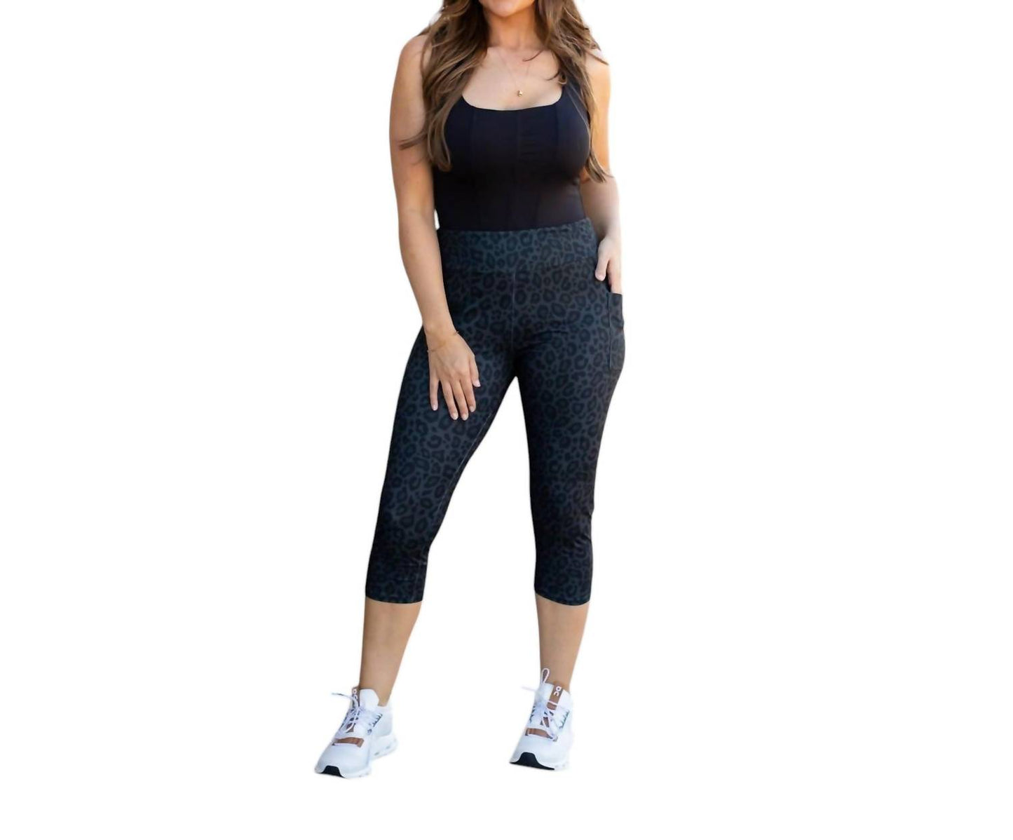 Julia Rose - Capri Leggings With Pockets