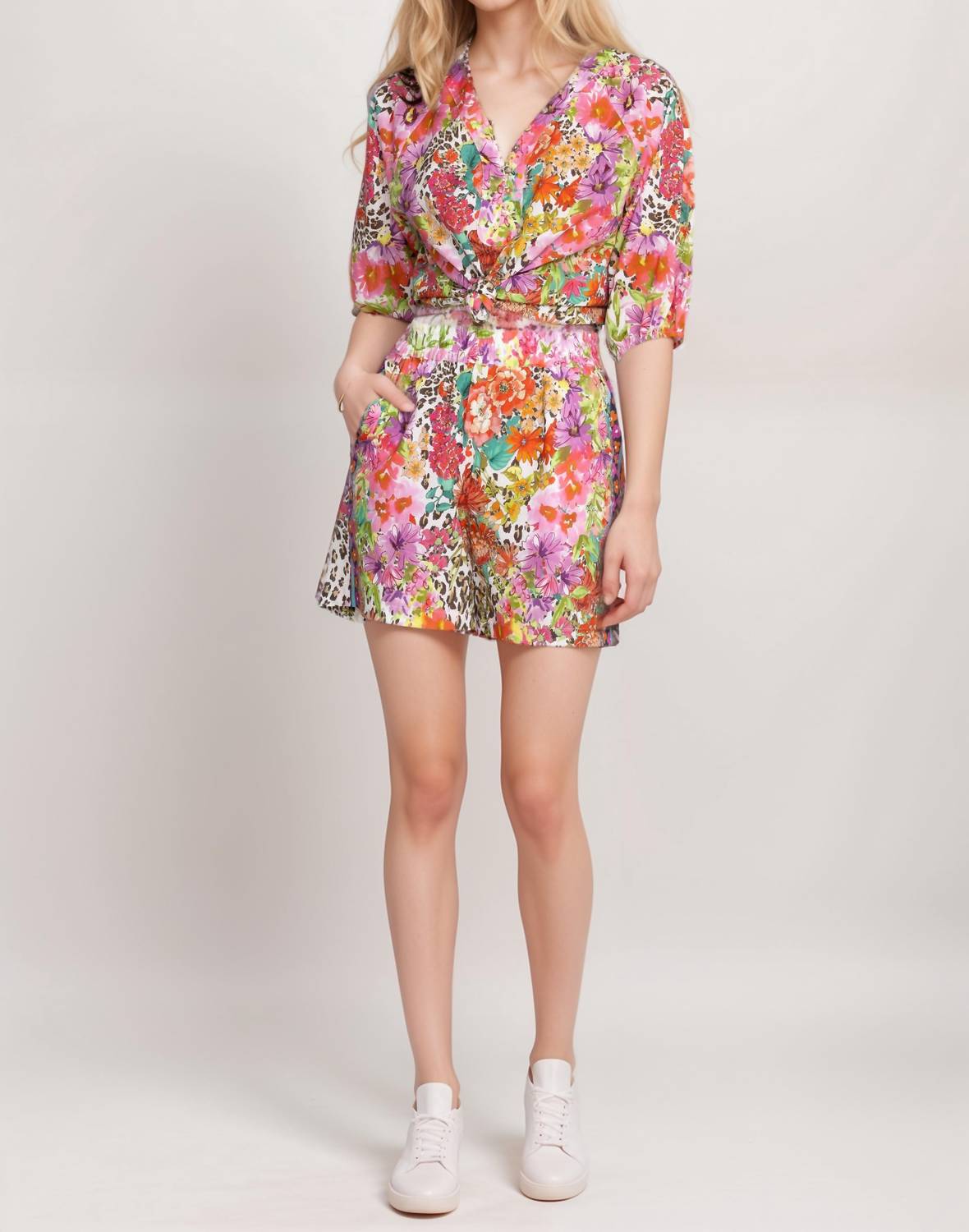Johnny Was - Wild Garden Bermuda Short