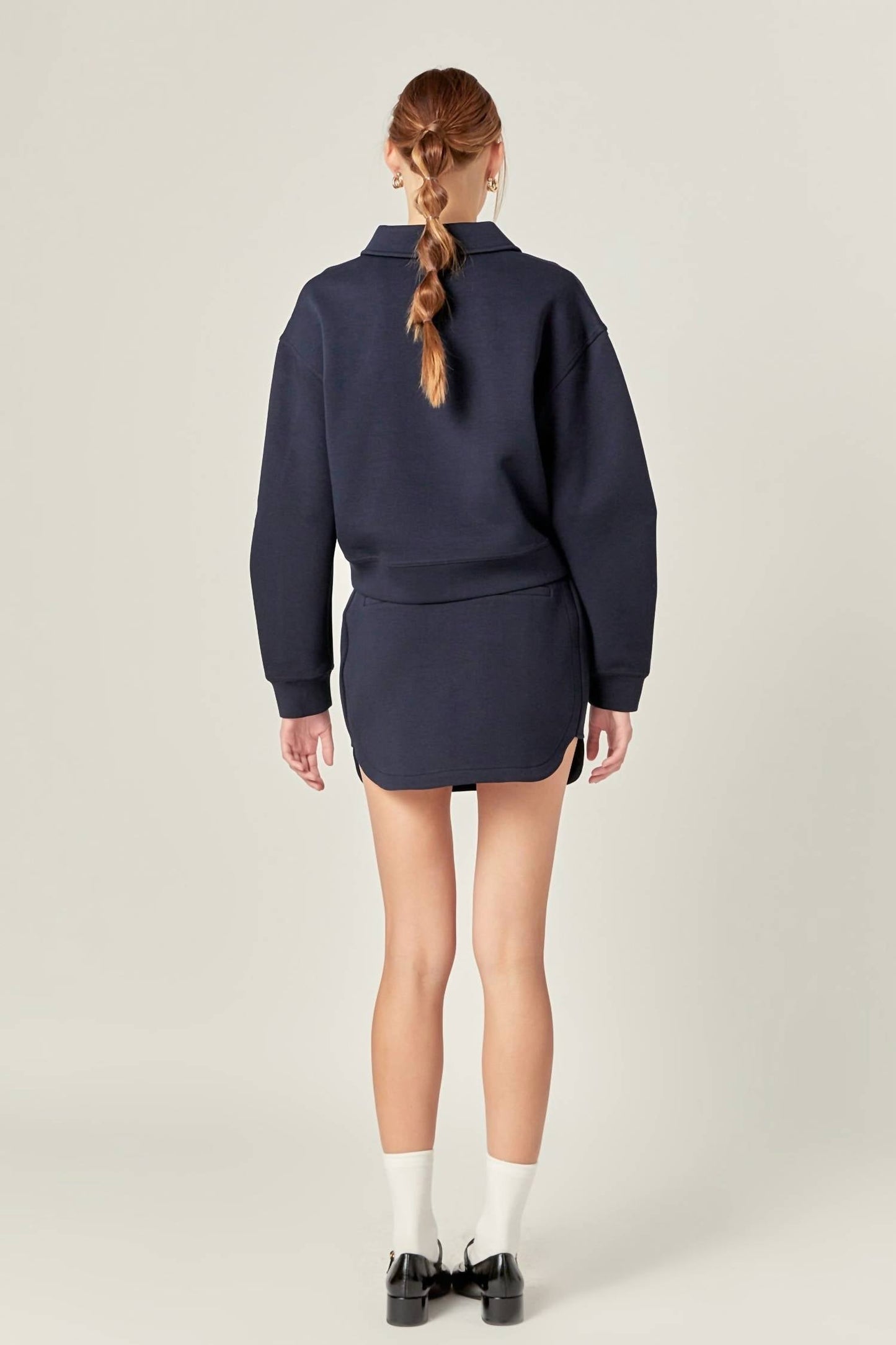 2.7 August Apparel - Lauren Scuba Top