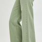 Risen - High Rise Wide Leg Frayed Hem Pants