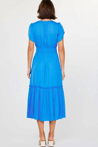 Current Air - V-neck Tiered Midi Dress